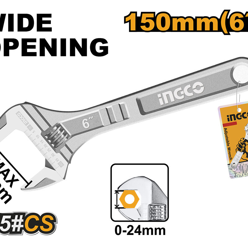HADW131062 - LLAVE AJUSTABLE 6"