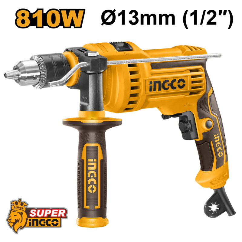 ID8108-4 - TALADRO PERCUTOR 13 MM 810W