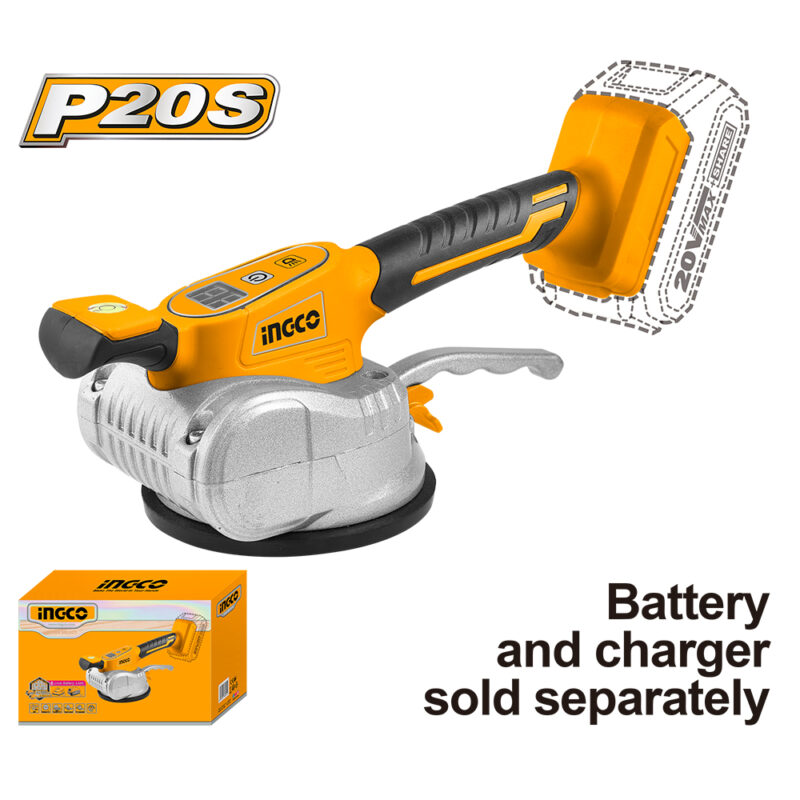 CTVLI2010 - VENTOSA VIBRADORA A BATERIA 20V