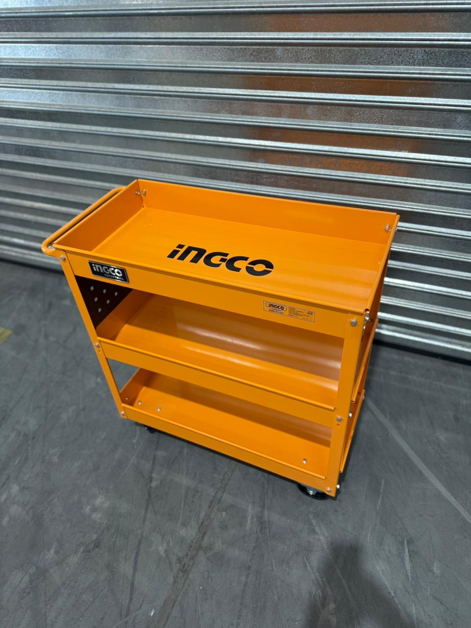 Carro Herramientas Industrial Metal 3 Niveles HPTCT031 Ingco