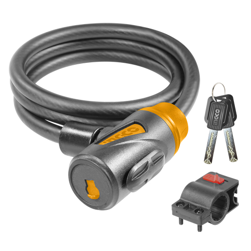 Candado Linga 10X1000Mm Con 2 Llaves DBK11010 Ingco