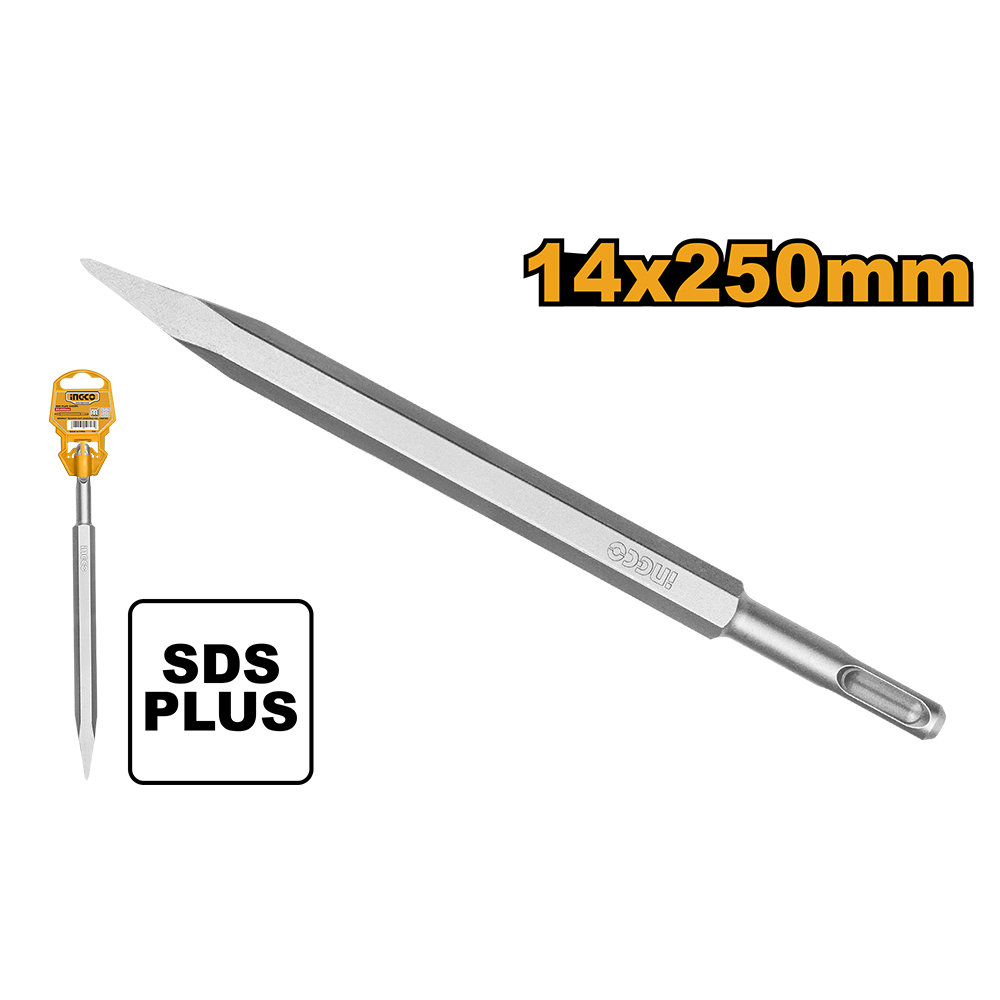 Cincel 14X250Mm Sds+ Punta DBC0112501 Ingco