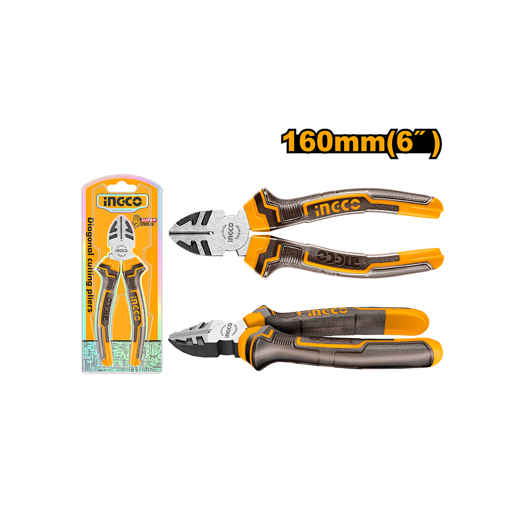 Alicate Corte Diagonal 6" 160Mm HDCP08168 Ingco - Imagen 2