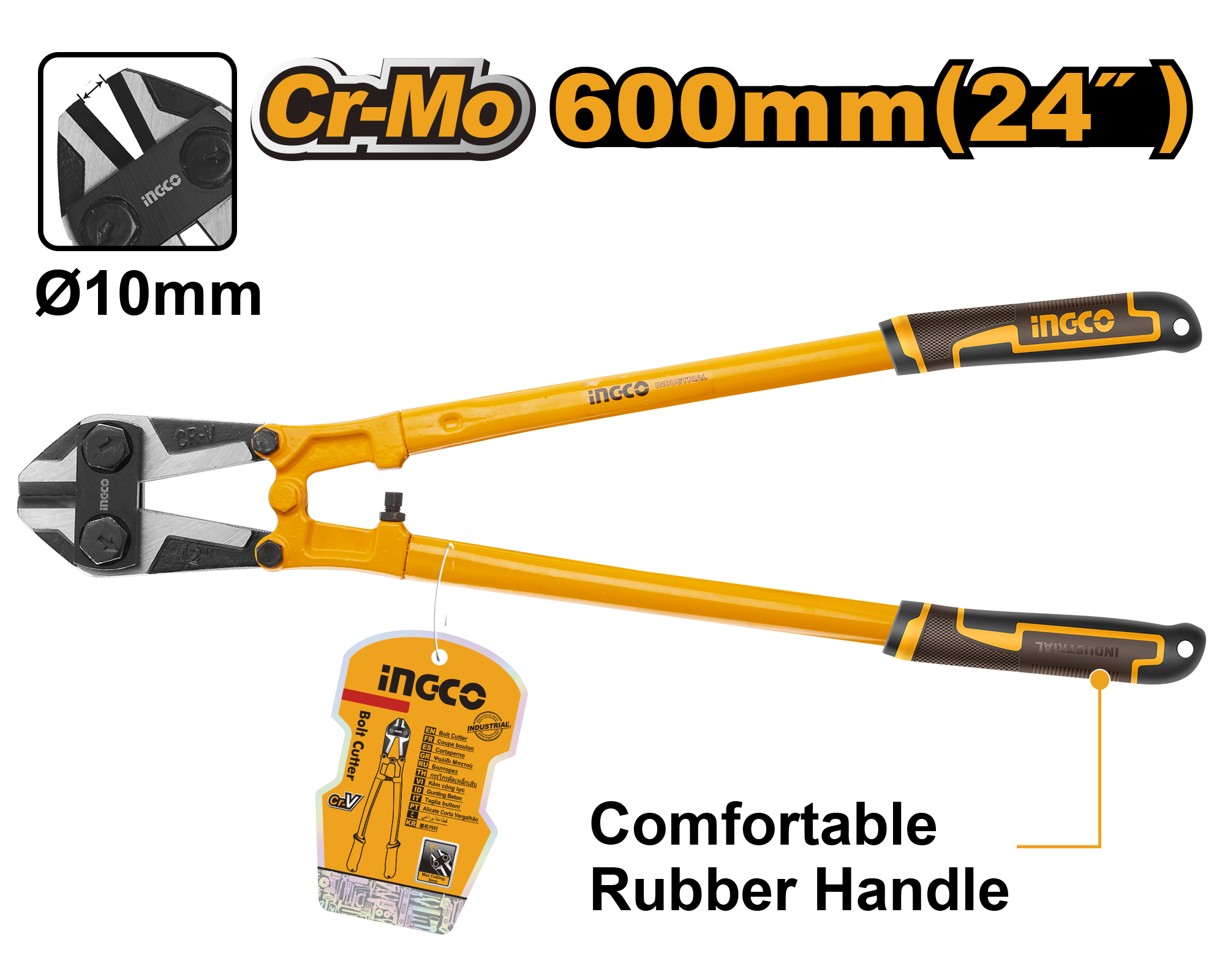 Corta Perno 24" 600Mm HBC0824 Ingco