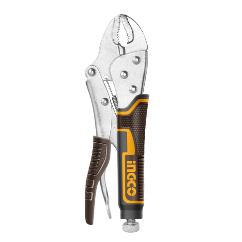Pinza De Presion Curva 10" Crv HCJLW0210 Ingco