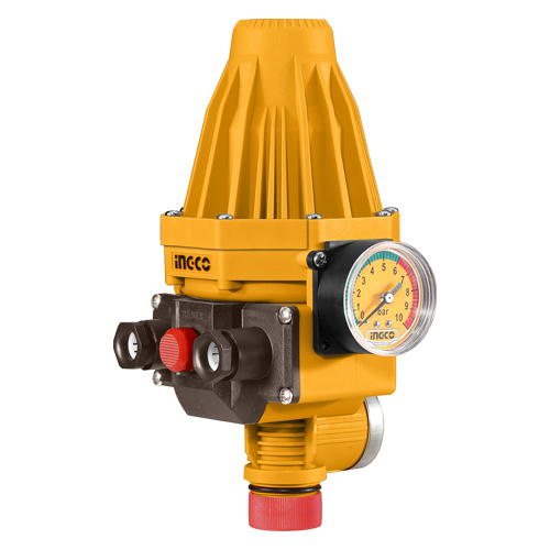 Control Automatico De Presion Con Medidor 1.5 Bar 1100W WAPS002 Ingco