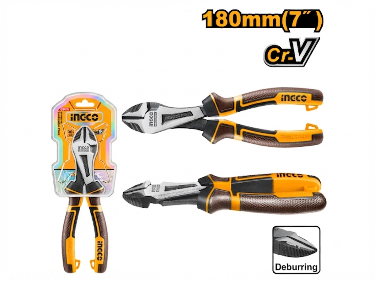 Alicate Cuerda De Piano Industrial 7" / 180Mm HHHDCP28180 Ingco