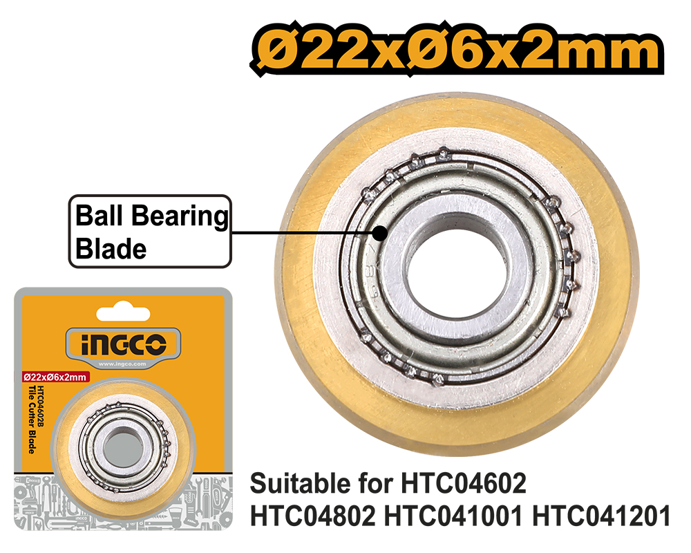 Rodel Carburo De Tugsteno Ø22Xø6X2Mm HTC04602B Ingco