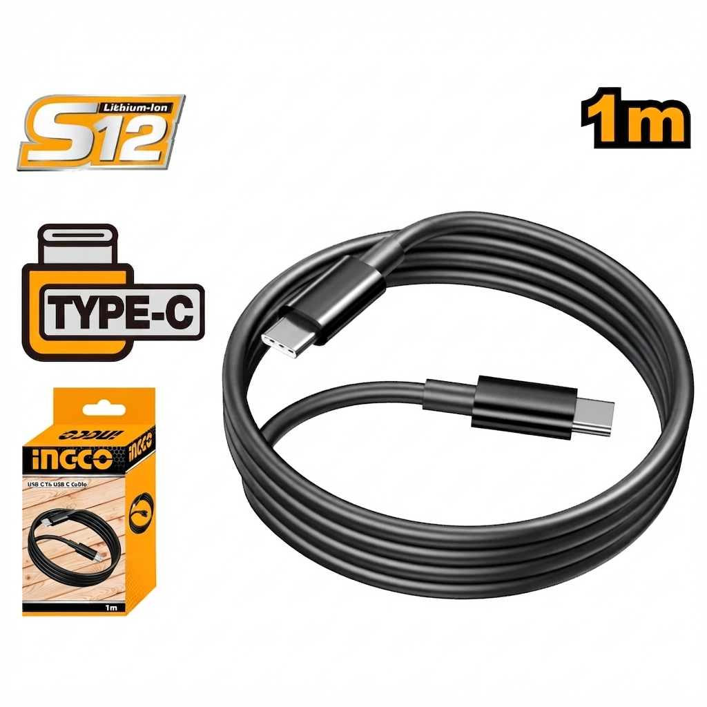 Cable Usb Tipo C A Usb Tipo C IUCC02 Ingco